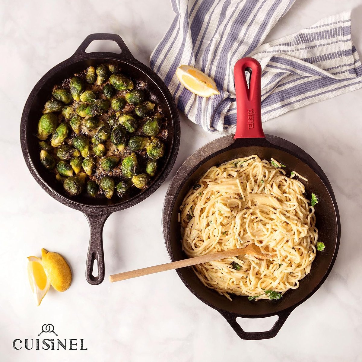 frugalfreebies's tweet image. 🔥 This 2-in-1 Cast Iron Skillet + Deep Pot is giving “chef mode unlocked.” 
Pre-seasoned, grill/oven/stovetop friendly + 25% off. 
Honestly rude how good this deal is. 
Amazon: amzlink.to/az0Ioqguu7byu (ad) 
#kitchendeals #cookwareupgrade