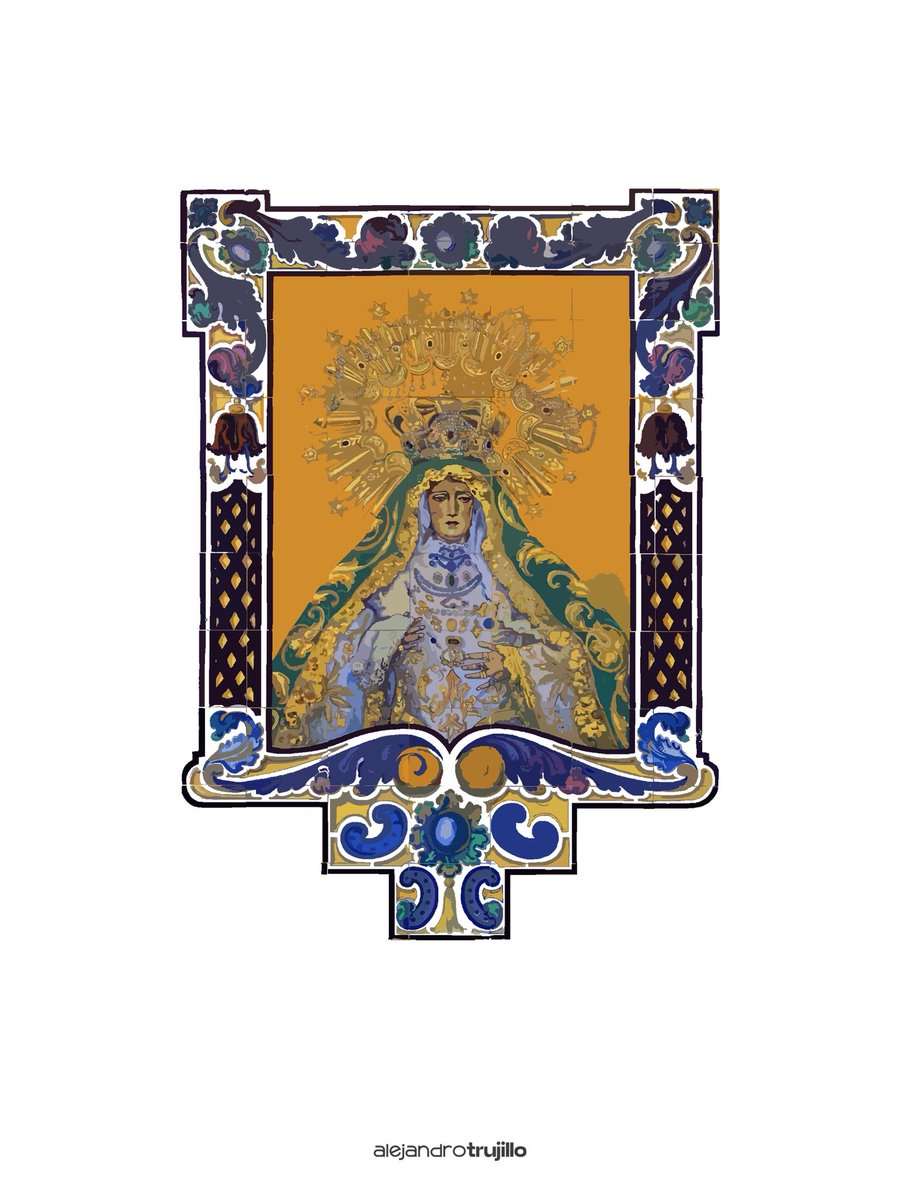 𝐄𝐬𝐩𝐞𝐫𝐚𝐧𝐳𝐚 𝐚𝐭𝐞𝐦𝐩𝐨𝐫𝐚𝐥

Trabajo de vectorización sobre el mosaico de azulejos de María Santísima de la Esperanza Coronada, situado en el Pasillo de Santo Domingo. Propuesta gráfica enfocada en el merchandising de la Archicofradía.

<a href="/pasoyesperanza/">Esperanza de Málaga</a> #CofradíasMLG