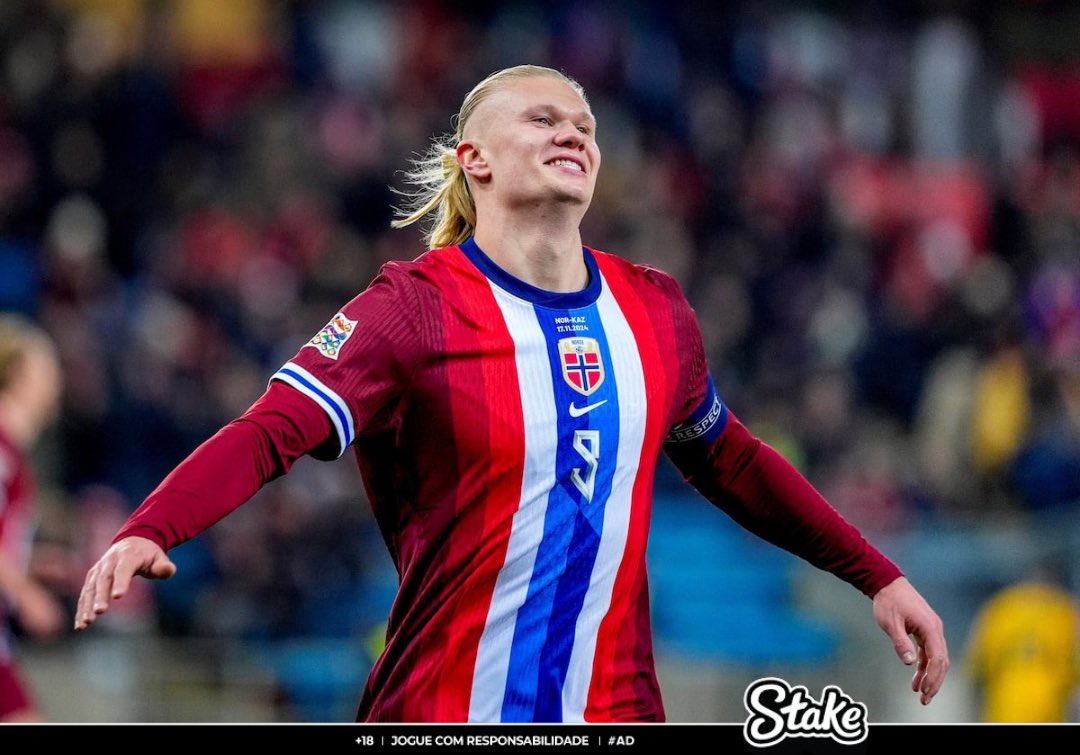 A NORUEGA DE ERLING HAALAND ESTÁ NA COPA DO MUNDO!

Será a QUARTA PARTICIPAÇÃO DA HISTÓRIA DO PAÍS!

• 1938
• 1994
• 1998
• 2026

HISTÓRICO 🇳🇴🇳🇴🇳🇴🇳🇴