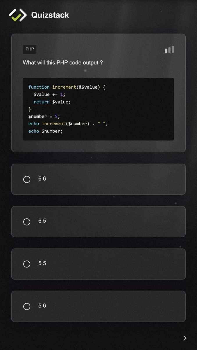 quizstackapp's tweet image. Are you ease with PHP language ?

Learn more tricks at quizstack.io 🪄