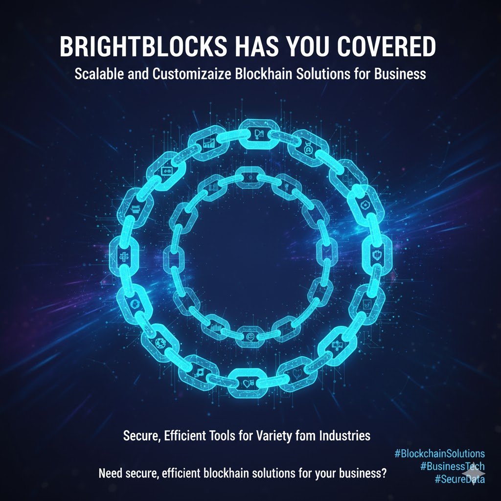 LallanaG's tweet image. 🔗 Need secure, efficient blockchain solutions for your business? Brightblocks has you covered with scalable and customizable tools for a variety of industries. #BlockchainSolutions #BusinessTech #SecureData