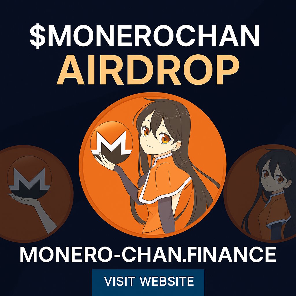 ThumbsUpAlexis's tweet photo. Monero-chan official $MONEROCHAN Airdrop 

Thanks to unprecedented growth, we’re taking the next step sooner than planned — with value flowing to every holder of Monero-chan. 

🔗https://t.co/92NwfeEFtZ 

Pioneering a smarter, decentralized financial future. $UMBRA https://t.co/sismDJUrdg