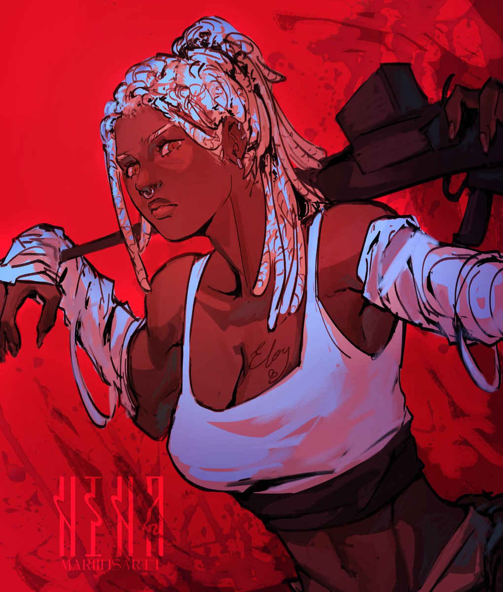 ela é uma loba 
#hexatombe