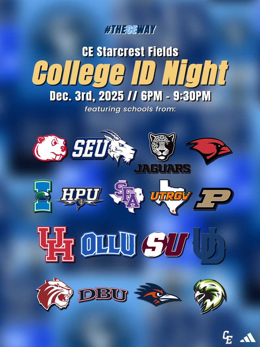 ClassicsEliteSA's tweet image. ⚽🎓 Mark your calendars! Our Annual College ID Night is Wednesday, Dec 3rd from 6pm-9:30pm at CE Fields!
This is YOUR opportunity to showcase your skills in front of college coaches from top programs across the nation. Don&apos;t miss your chance to get recruited!

#CollegeIDNight