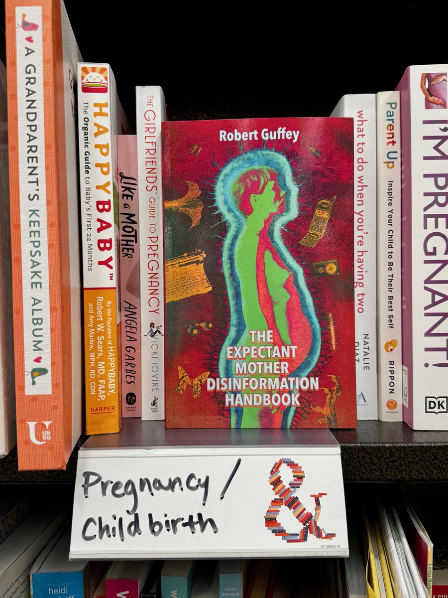 I'm very pleased to announce that my 2024 book, THE EXPECTANT MOTHER DISINFORMATION HANDBOOK, has won the coveted Wonderland Award for Best Collection!!! cryptoscatology.blogspot.com/2025/11/the-ex…