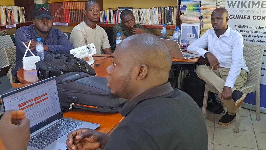 Wikimedia Guinée Conakry tweet media