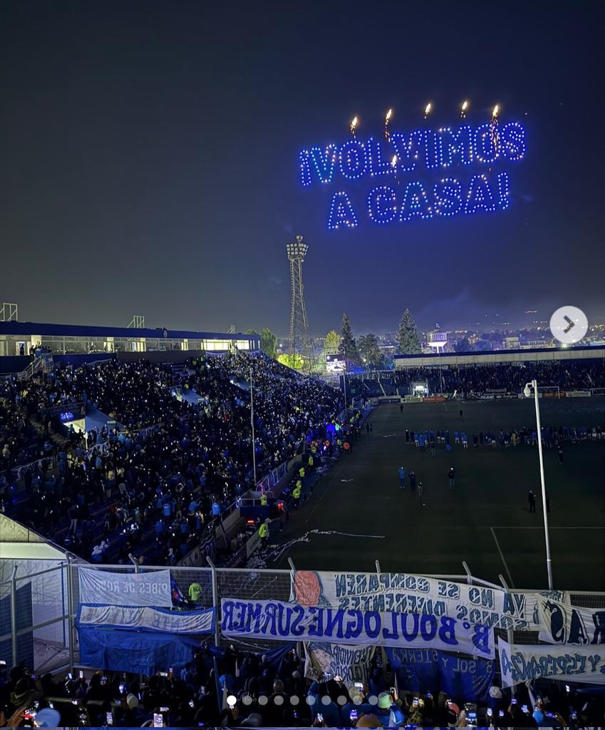 LOS VERDADEROS GRANDES SE NUTREN DE LOS GOLPES.
Desde este lunes el Tomba se sacude y vuelve a empezar.  
Godoy Cruz ya tiene dos ascensos, sin cagar a nadie, 
y bien ganados en la cancha.   
Uno de los mejores clubes del país por lejos, jugará en la primera nacional.
