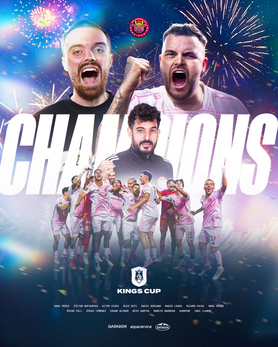 PorcinosFC's tweet image. 🐽 SOMOS CAMPEONES DE ESPAÑA 🐽

Europa nos espera. Vamos a por esa copa.