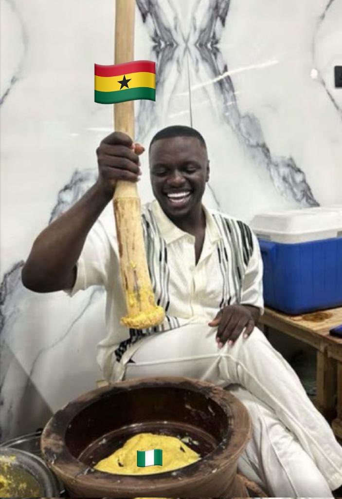 _BecksCule's tweet photo. @FabrizioRomano Today we go chop fufu with Nigeria as light soup😂😂 https://t.co/xKNA6k2JDK