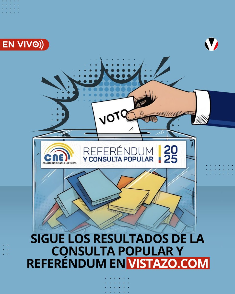 🗳️🇪🇨 #ConsultaPopular2025 | ¡Se cierran las urnas en Ecuador!

⏰ Inicia la fase de espera para conocer los resultados de la Consulta Popular y el Referéndum.

🤓 ¿Alcanzaste a emitir tu voto? Cuéntanos en los comentarios cómo viviste esta jornada electoral. 👇🏻

📲🔍 Sigue la