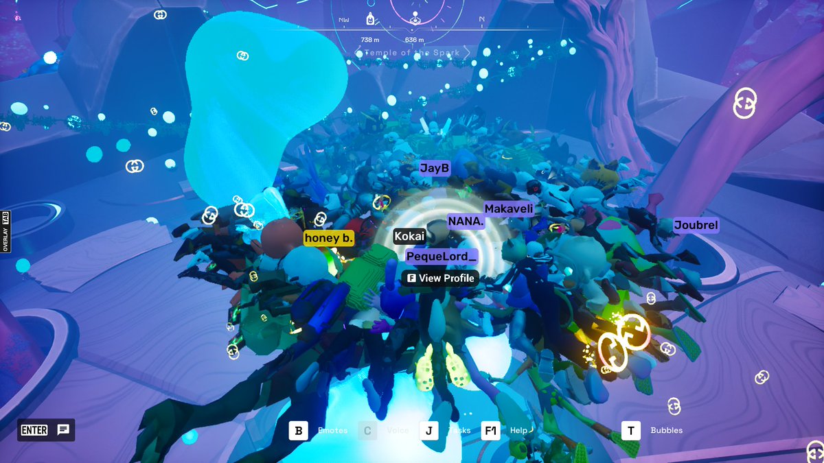 TheKokai's tweet image. Proof of play - Only in the Otherside baby!

Something magical about different communities rocking their avatars in an open world. 
@OthersideMeta are building for everyone.

@OtherGamesXYZ @honeybdot @MakaveliDlaCruz @Timmygspt @morethenhype @opdotxyz @seannana @prollynuthin