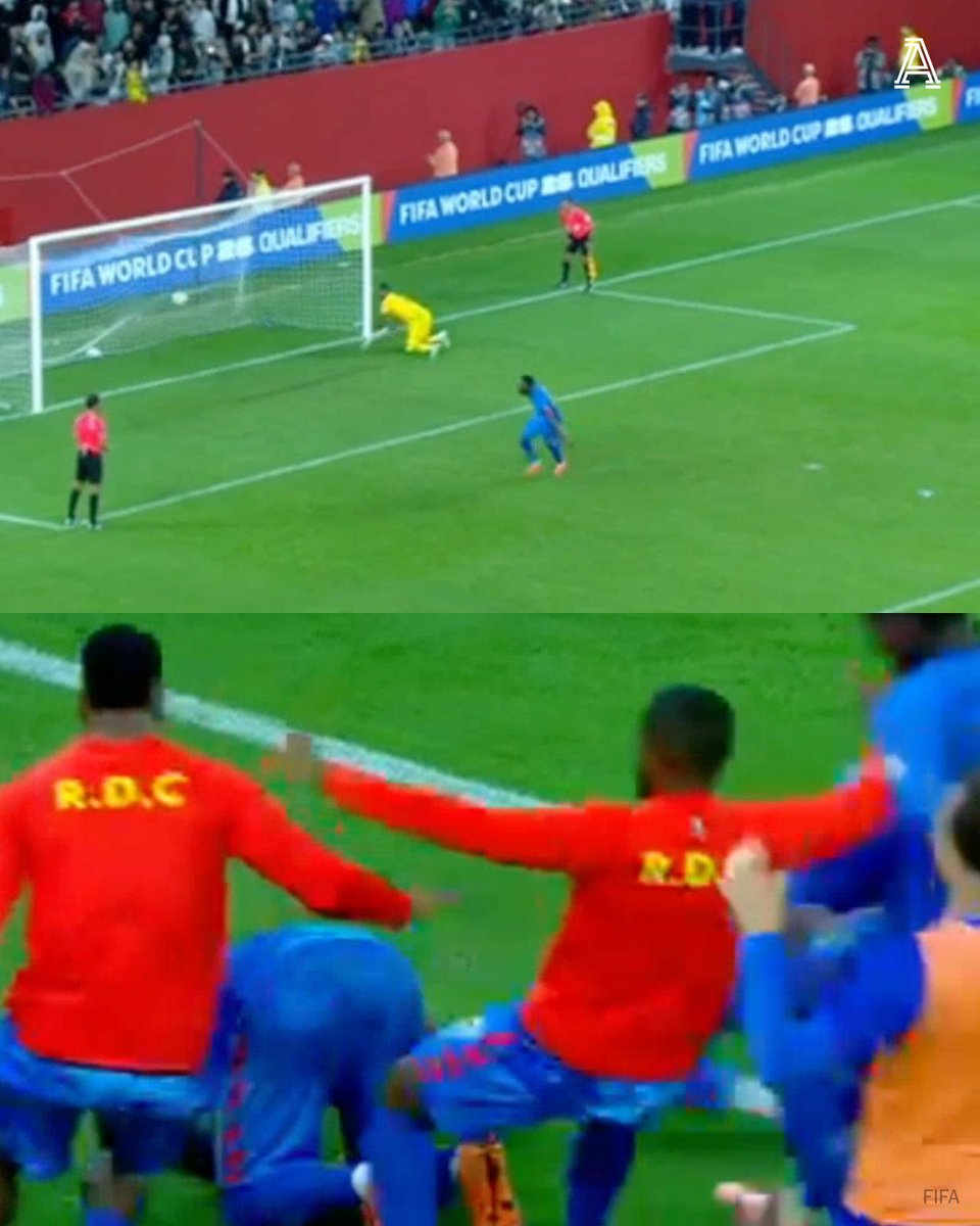 TheAthleticFC's tweet photo. Nigeria will not be part of the 2026 World Cup.

They are defeated by DR Congo, who won 4-3 on penalties.

Chancel Mbemba, who scored the winner against Cameroon on Thursday, sends DR Congo through to the intercontinental play-offs in March.

All the reaction ⤵️

https://t.co/XQA516LZfS