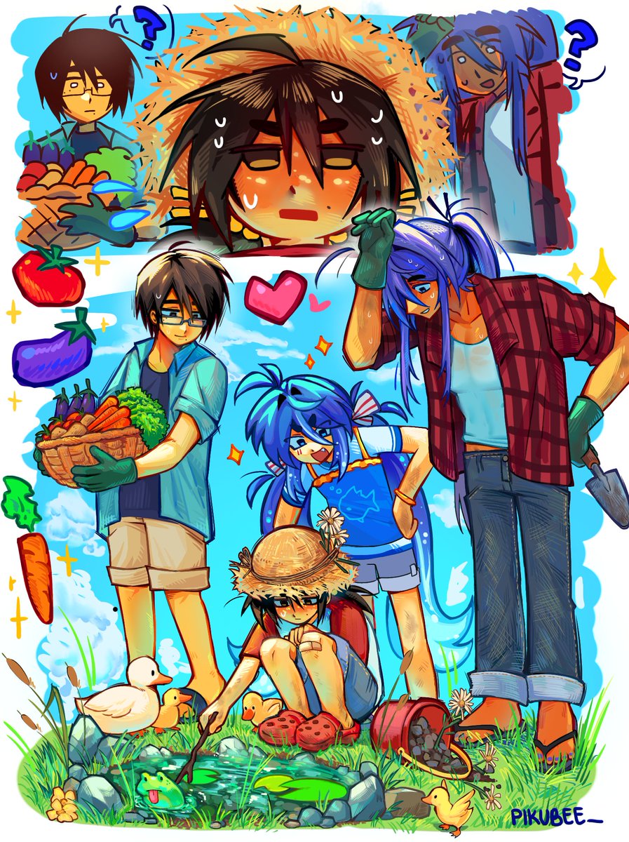 Gakukiyo familyyyy... 💕💕

#氷山キヨテル #神威がくぽ
#歌愛ユキ #音街ウナ