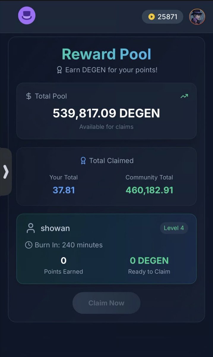 basedkarmafc's tweet image. sed-Karma Reward Pool — And Why Avatar Power Matters Inside the Ecosystem

The Based-Karma ecosystem keeps growing at a strong pace
20,053 total users
175,000+ on-chain interactions
2,500+ fully active daily users
300,000 times opens

460,000+ $DEGEN already claimed from the…