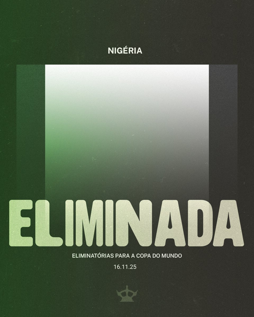conteverde_'s tweet photo. MAIS UMA VEZ!
A Nigéria perdeu nos pênaltis para a República Democrática do Congo e pela vez segunda vez consecutiva os Super Eagles estão fora da Copa do Mundo!
#AfricanQualifiers
#EliminatoriasNaCazeTV https://t.co/AHHXsiRc1S