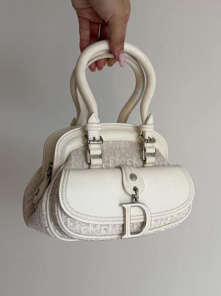 saintdemie's tweet image. dior ss05 mini bag from into archive 💗