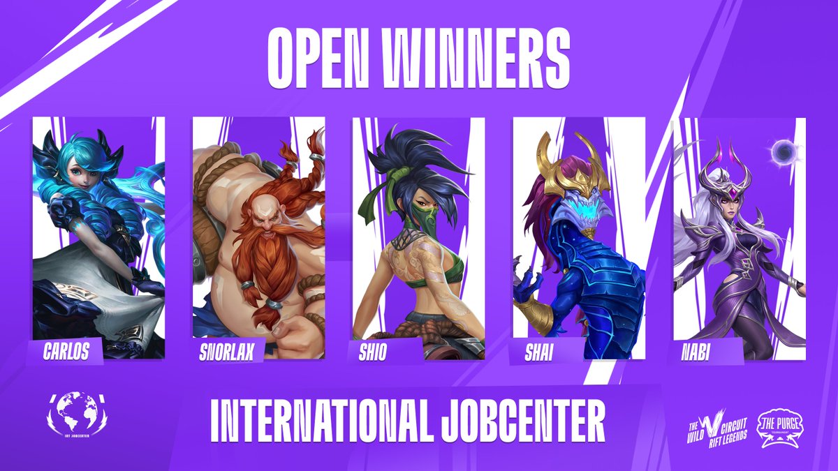 What a performance! #International_Jobcenter has claimed victory in the €2,000 #RiftLegends Playoffs! 🏆

GGs to every team who competed, an incredible tournament from start to finish! 🔥