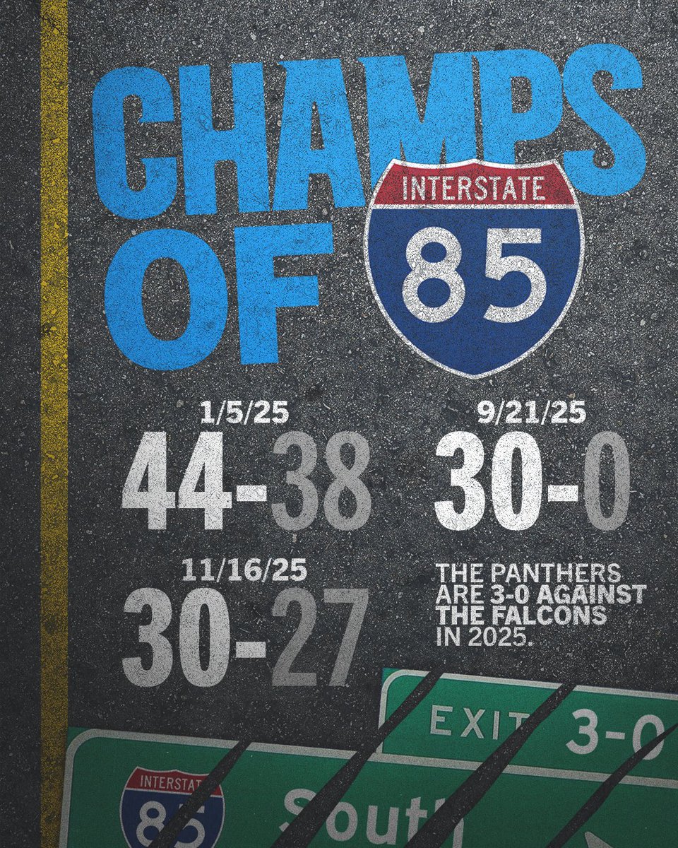 Panthers's tweet image. MOVE BIRDS, GET OUT￼ THE WAY