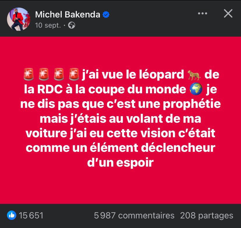 La vision en question !