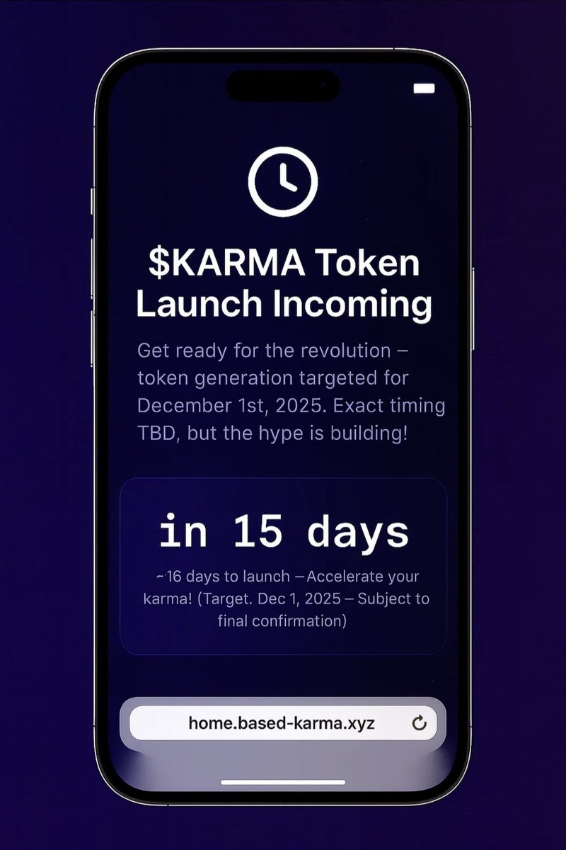 basedkarmafc's tweet image. Based Karma • The Road Forward After TGE
Below is a clear and structured overview of what comes next 
so every user understands that Based Karma is a long term project built for growth and continuity

Liquidity foundations:

In the first phase after TGE our focus is on…