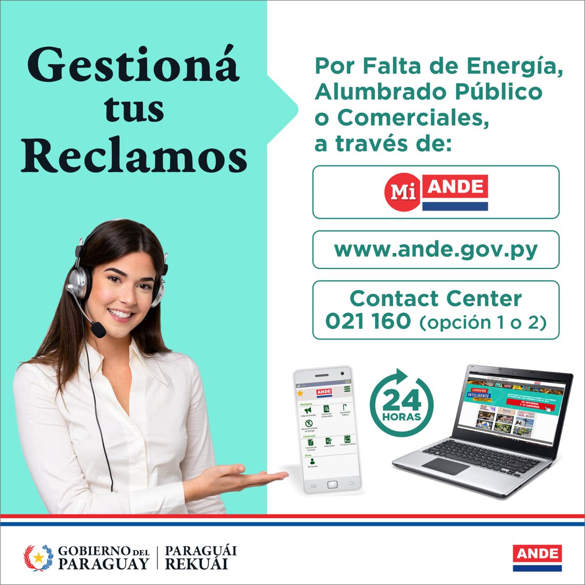 ANDE Página Oficial tweet media