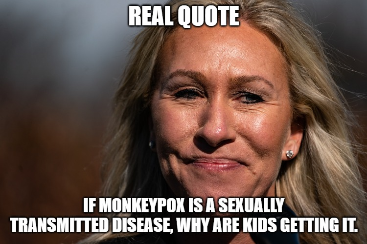 Real quote by MTG. What a nutbag.