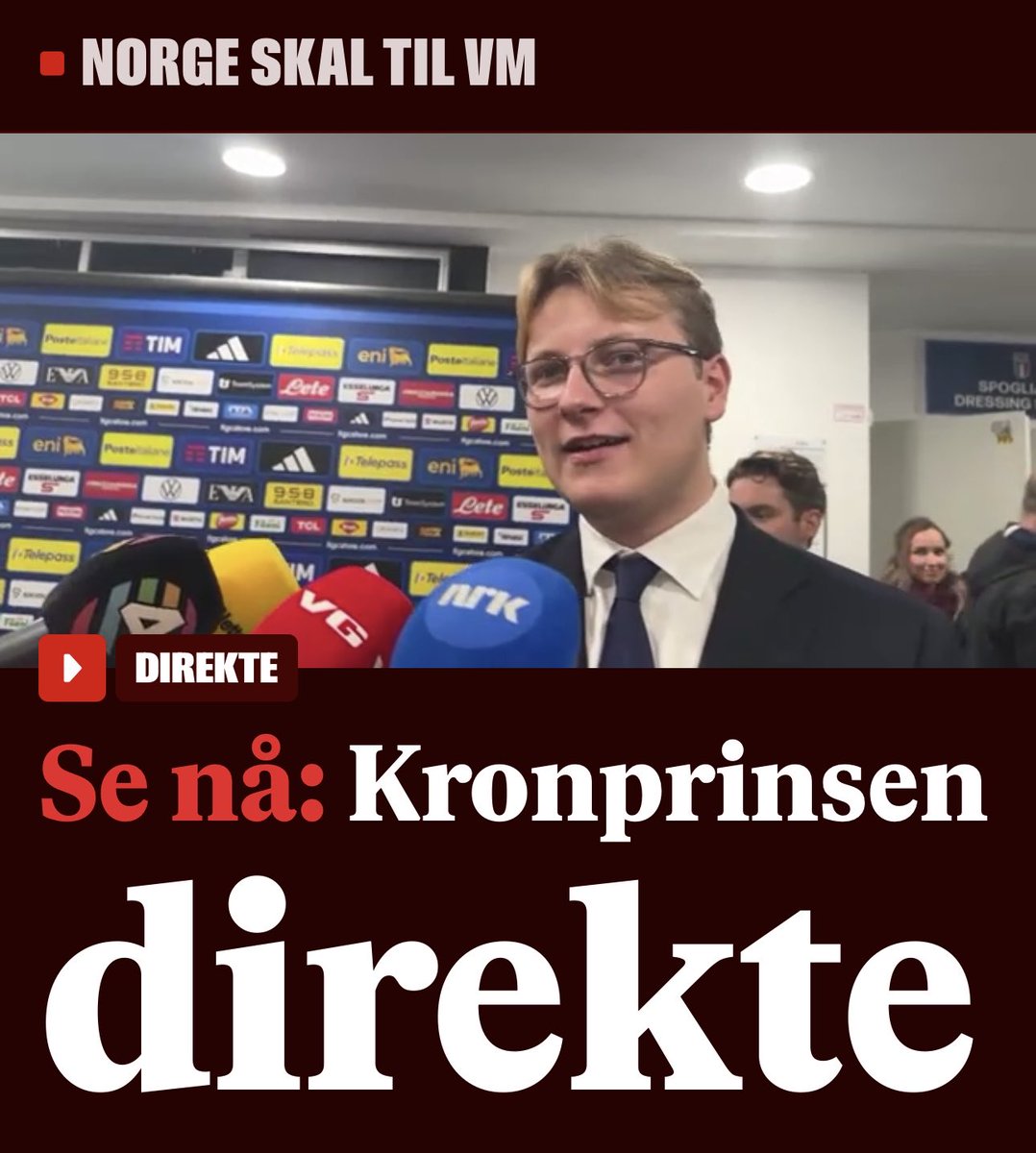 Bare å gratulere med opprykk