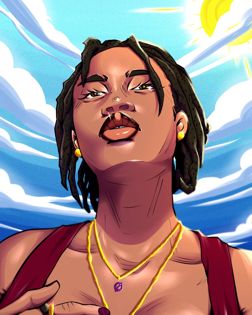 TENI’s Glow ☀️ 
[completed]
Took a minute on this while juggling work 😮‍💨 
NF’s new EP is 🔥 tho.