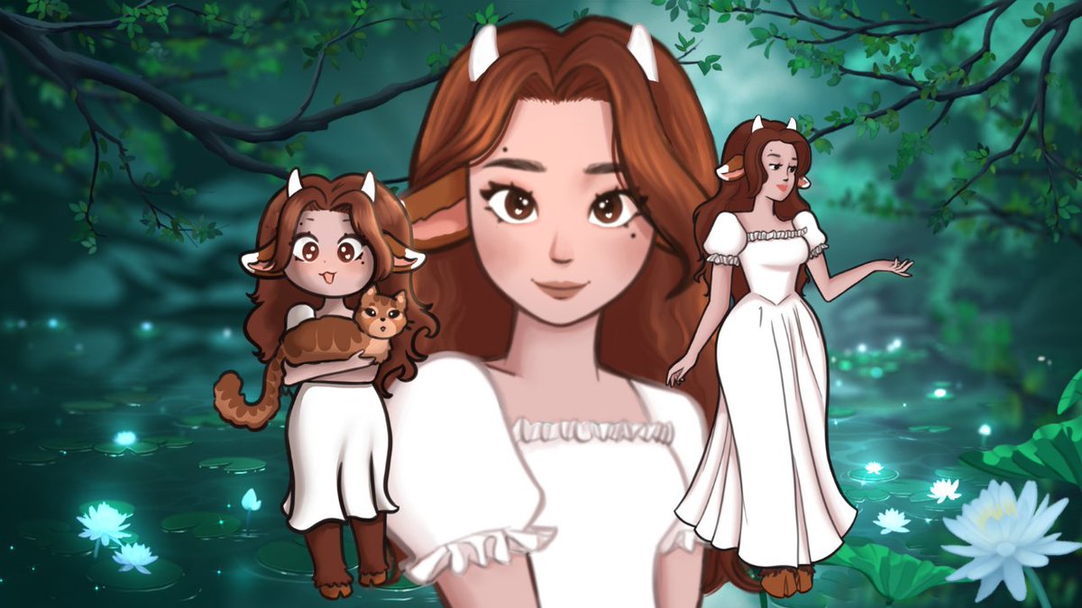 FancyPlanties's tweet image. Hi Reverie! this sounds like such a cool project, I am excited to hear out it turns out &amp;lt;3 

Im FancyPlantz and here is my design! I am a shapeshifting fawn. I have slowly developed this design to represent myself over the years and it really resonates with me!