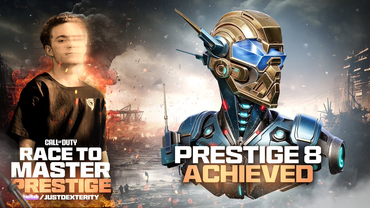 JustDexterity's tweet photo. #ProjectReset Has Officially Reached Prestige 8 in the Race To Master Prestige!
Watch Live Now - https://t.co/yymlhfrOAN https://t.co/EY6H7TB9CF