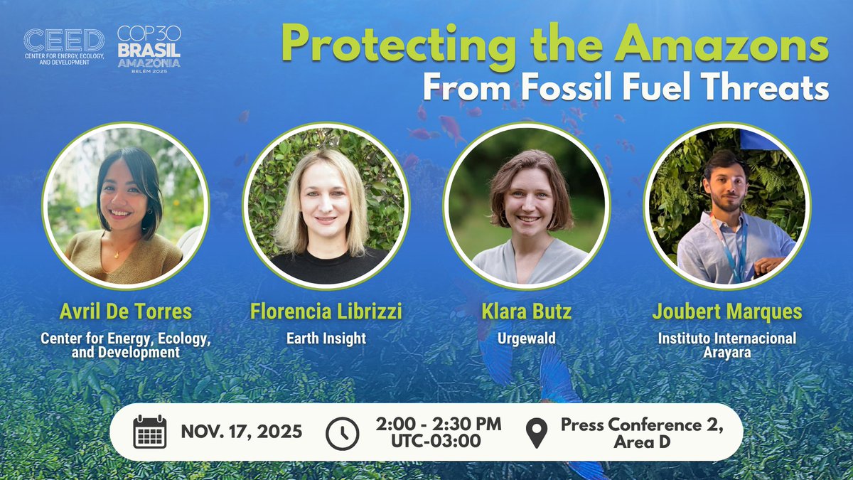 Center for Energy, Ecology, and Development tweet media