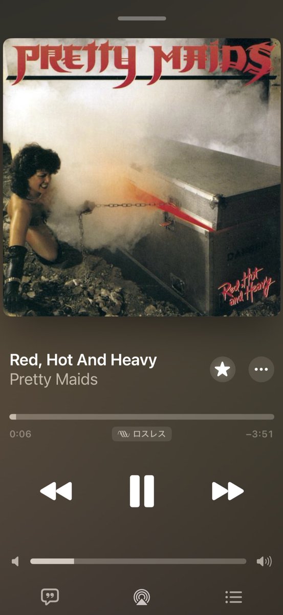 710Gozi's tweet photo. 今朝の一曲
#PrettyMaids
#RedHotAndHeavy
デンマーク🇩🇰出身のヘヴィメタル・バンド
1984年リリースの1stアルバム
『Red Hot and Heavy 』より https://t.co/yrRsYXuia5