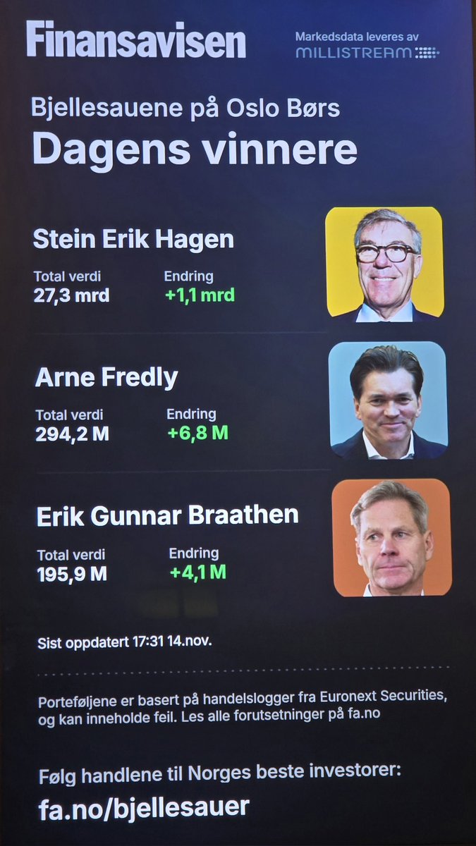 Noen er født med gullhår i r@/4