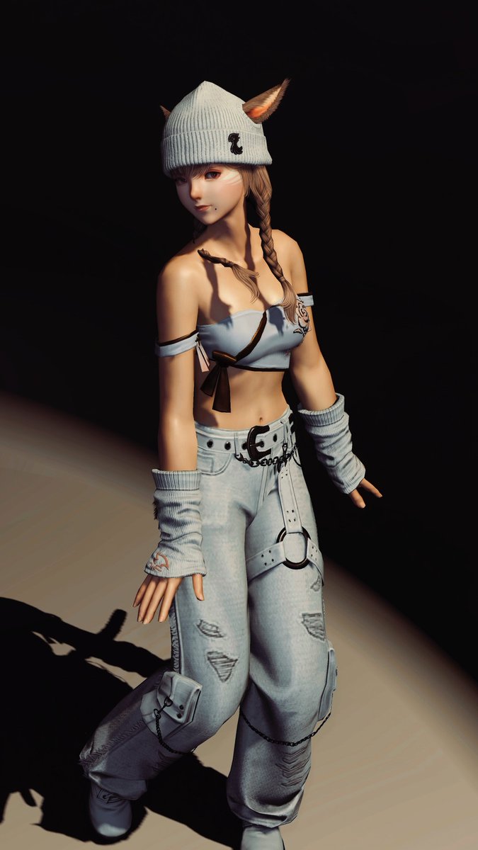 AliceSuzuhara's tweet image. #おはミコ です☀️
ご無沙汰だった三つ編みツインテール🫧
初めてモノクロ1(15~20くらい)のフィルター使って撮りました〜。
SSの黄色みがいい感じに良くなってた✨
🏷️ #beyond_ff14
#FFXIV #ミコッテ #鼻黒ッテ
© SQUARE ENIX