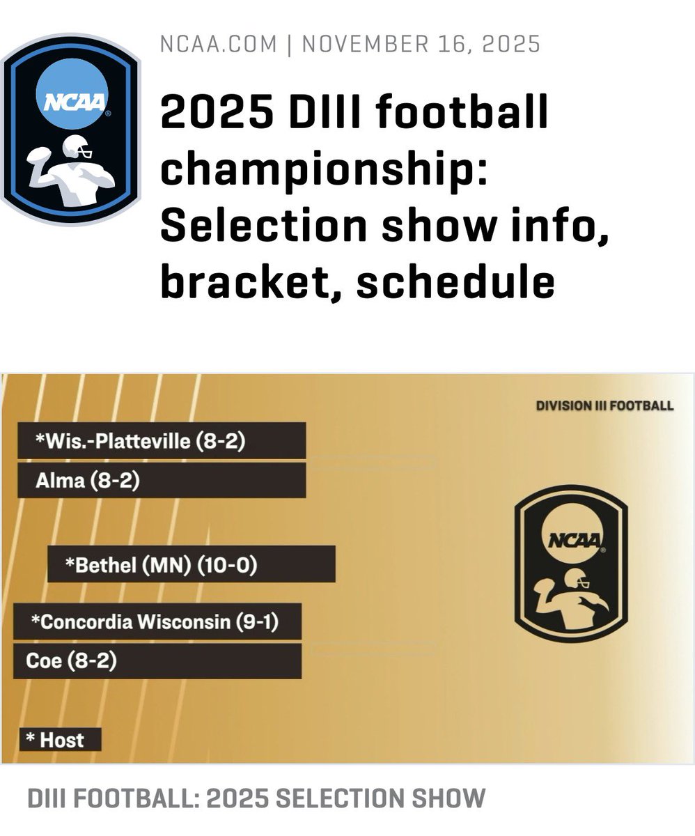 Congrats to Kohawk Football on another NCAA Postseason appearance, let’s go to Wisconsin and get a W 🏈