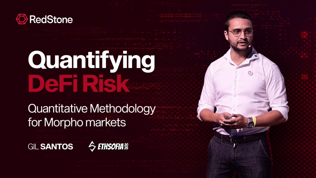 ComrSalafy's tweet photo. DeFi’s real blind spot is risk.
With countless stablecoins, RWAs, and vaults, safety is hard to gauge.
@gil_n_santos_ breaks down @CredoraNetwork’s risk model and why @redstone_defi ’s oracle design is key to lowering DeFi risk. https://t.co/ocIvw4HkoQ