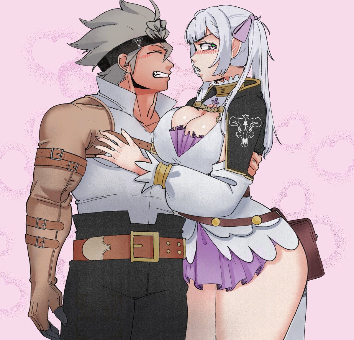 GoodSharlotte's tweet photo. Ships de Boruto/Black Clover que he dibujado https://t.co/Joupo9cTDT
