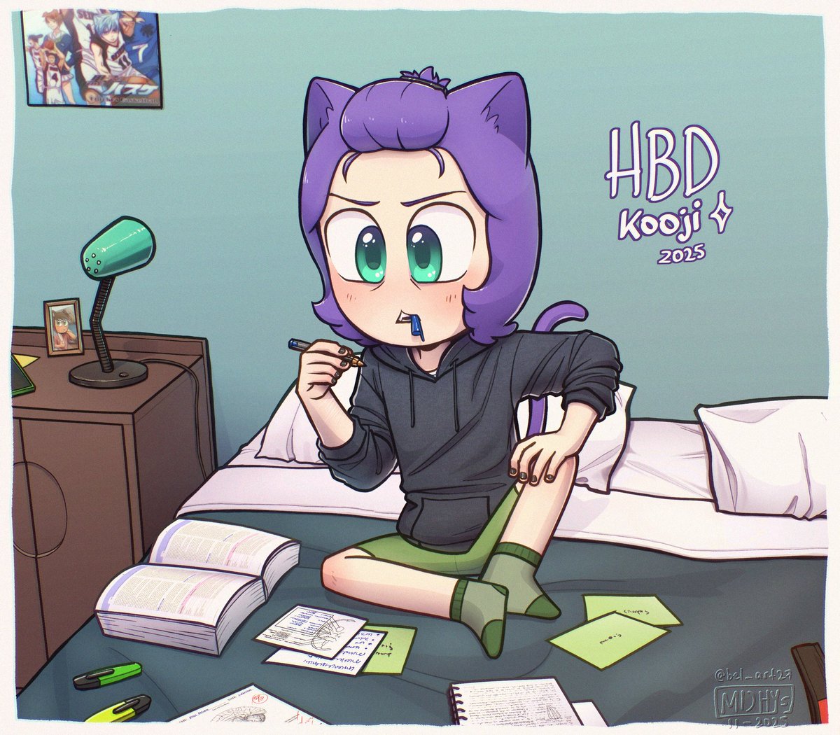 Es el cumpleaños de nuestro gatito favorito :3 🥳

#OCBel #RitsukoandKooji