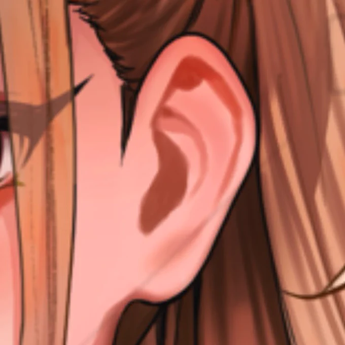 すみません、「耳の描き方が絵によって全然違うのはAl」「個性が無意識に出る」というポスト見たんですが、私も以前それでAl疑惑言われた事あるんですが 私は耳の描き方に納得出来なくて毎回色んな描き方試したり、絵の雰囲気によって意識的に変えているのでそれだけで追及するのはやめてください。