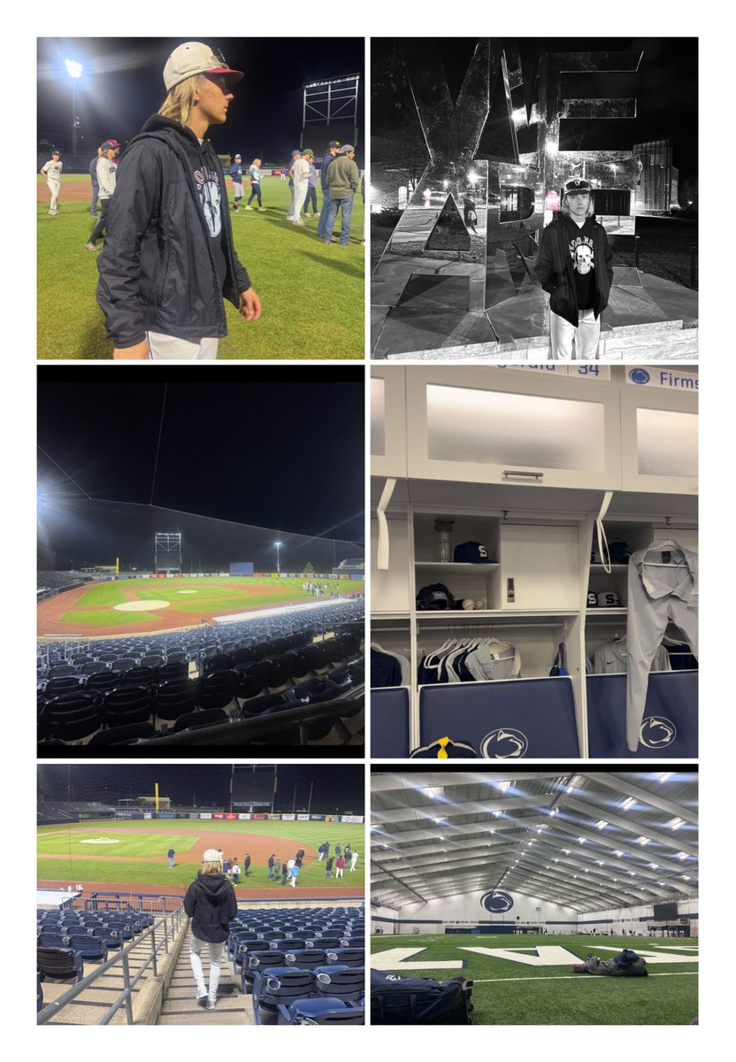 Thank you Coach Gambino, Coach Wheeler, <a href="/PuccioNick/">Nick Puccio</a>, <a href="/coachDuryeaPat/">Pat Duryea</a>, &amp; everyone <a href="/PennStateBASE/">Penn State Baseball</a> for having me at yesterday’s Prospect Camp! Loved competing, seeing the campus &amp; your NEW baseball facilities!!! #WeAre ⚾️