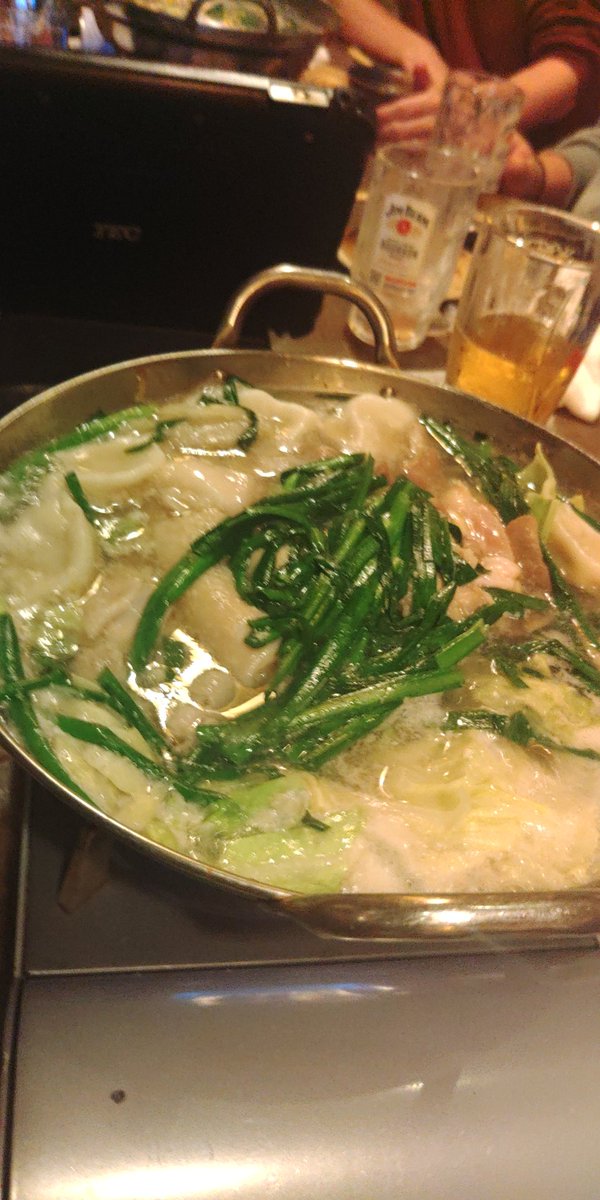 dartalpha's tweet image. コレは昨晩横浜で食べたモツ鍋