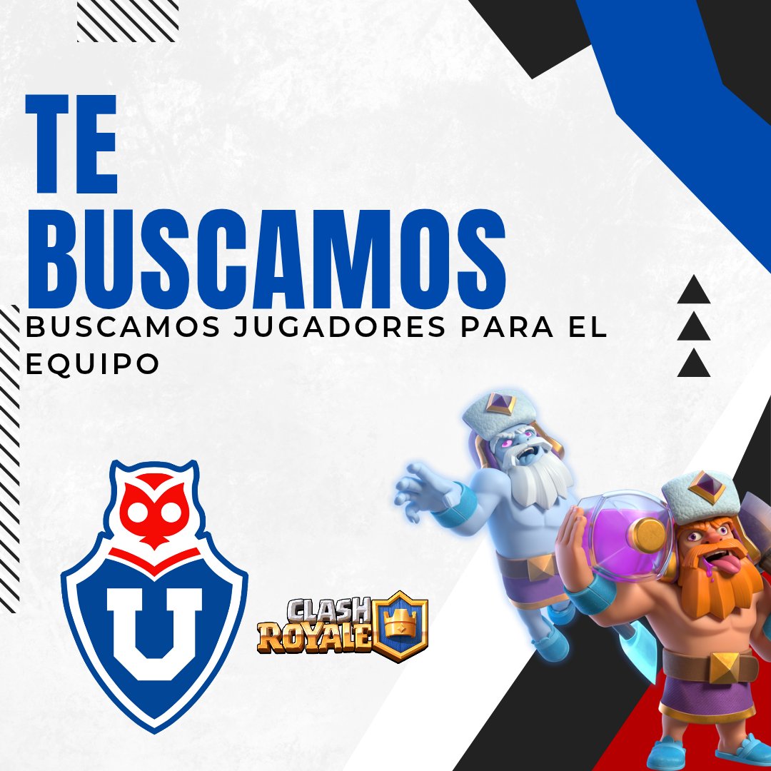 BlueOwlsss's tweet photo. 💙Después de una larga pausa, estamos reclutando jugadores, si quieres ser parte de nuestro equipo escríbenos al privado, más información ahí mismo. 🦉💙
#ClashRoyale #clash #royale https://t.co/t4fB29uwuY