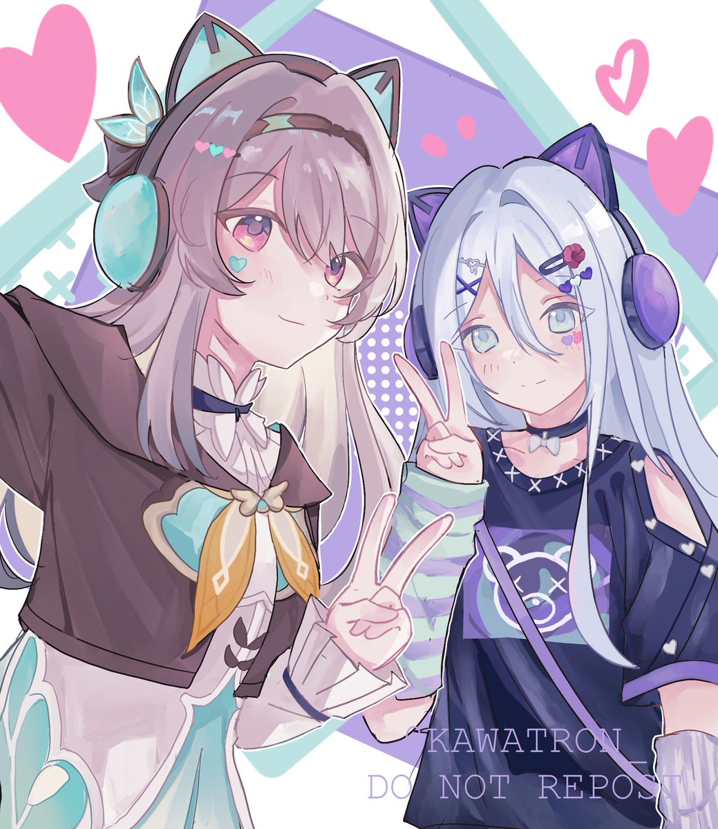 kanade and firefly comm🩷🫶