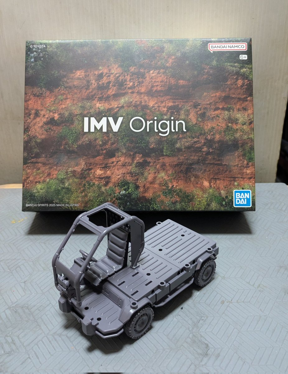 バンダイナムコ×トヨタ 1/24 IMVオリジン 先日のJMS2025のトヨタブース