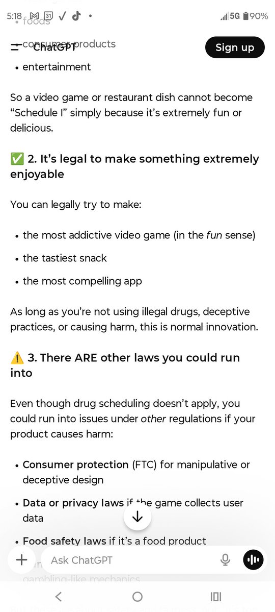 GG_Aeration's tweet image. Shame we can&apos;t just mirror addictive drugs and make the game off that.  But we should be in the clear to make things as addictive as XYZ, so research link might be needed on every product?
.....
#gamedevs #hardwaredev