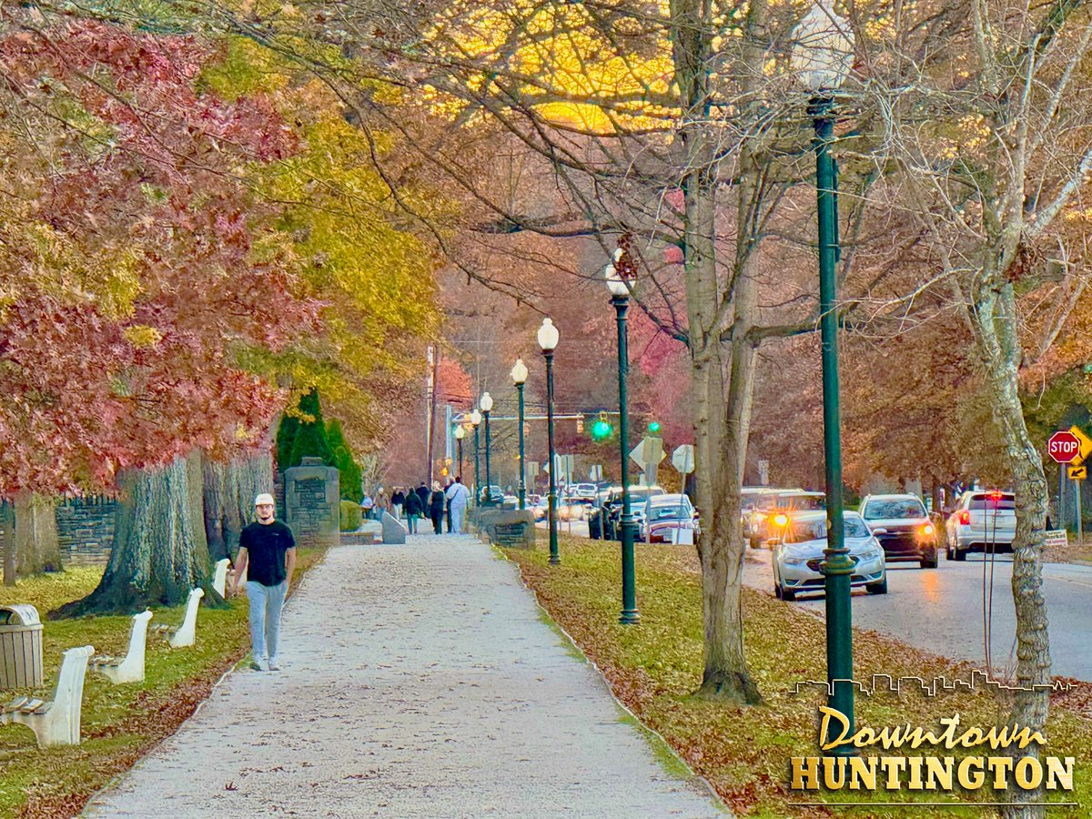 DowntownHWV's tweet image. Very pleasant evening for a walk around Ritter Park. #HuntingtonWV