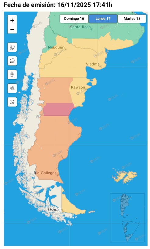 SMN Argentina tweet media