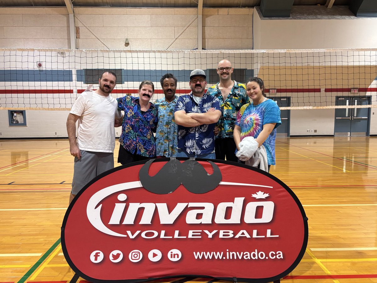 InvadoVB's tweet image. OSHAWA — A massive thank you to everyone who came out to play and support Movember Canada at our Movember Mo’Volley Co-Ed 6’s tournament!

A HUGE congratulations to our Spirit Award WINNERS in support of Movember Canada, TOGETHER we raised over $300 💫
