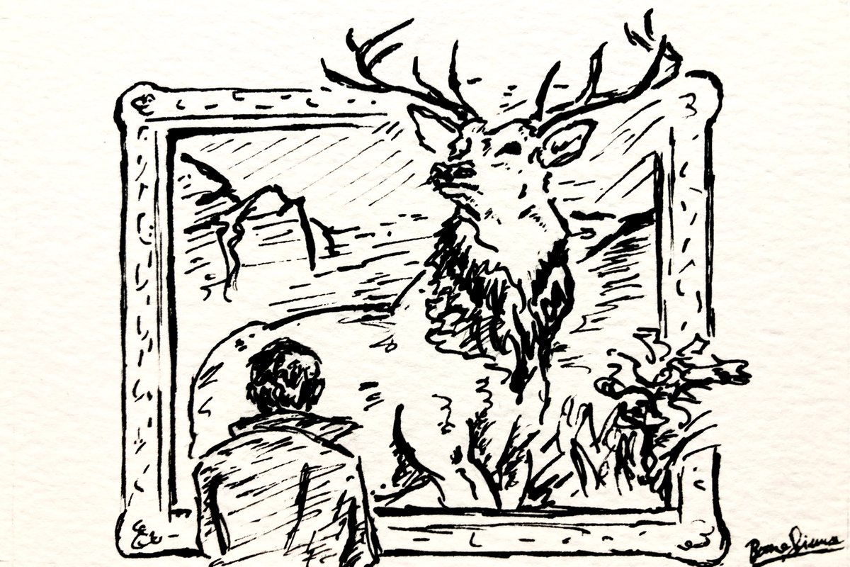 BooneSimms's tweet image. Lessons from the painting, The Monarch of the Glen.

Life brings joy to those who live Romantically, to those who can glory in the beauty of a greater truth. 

Romanticism takes a stag and reveals a Monarch.
🔗
boonesimms.substack.com/p/the-monarch-…
