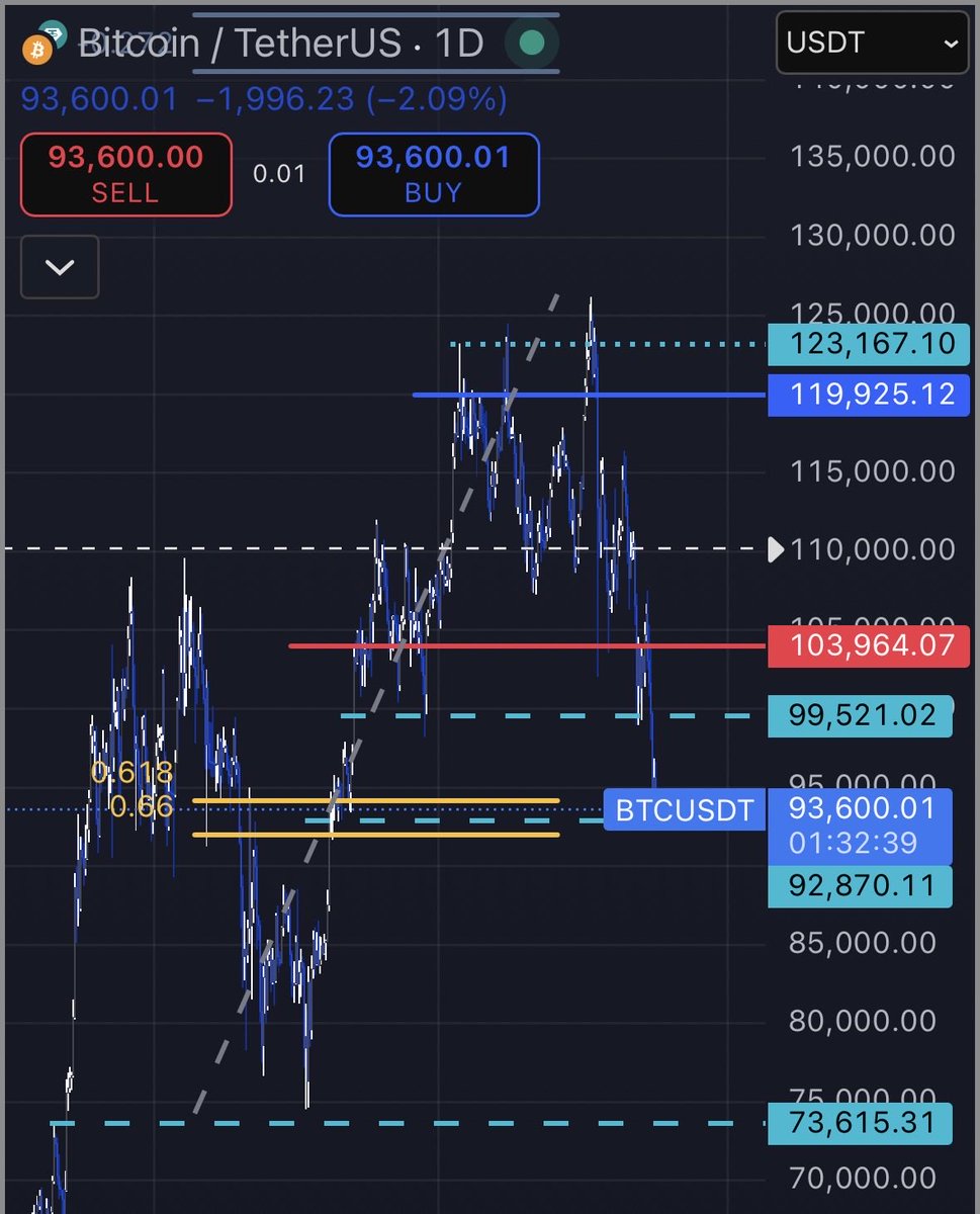 Long $btc @ 93k